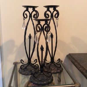 Metal Candle Holders